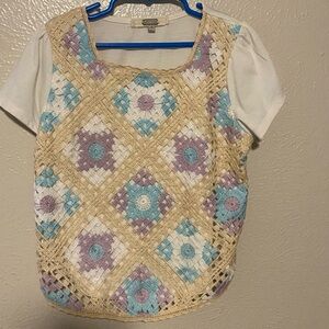 Girls gimmicks Embroidered blouse